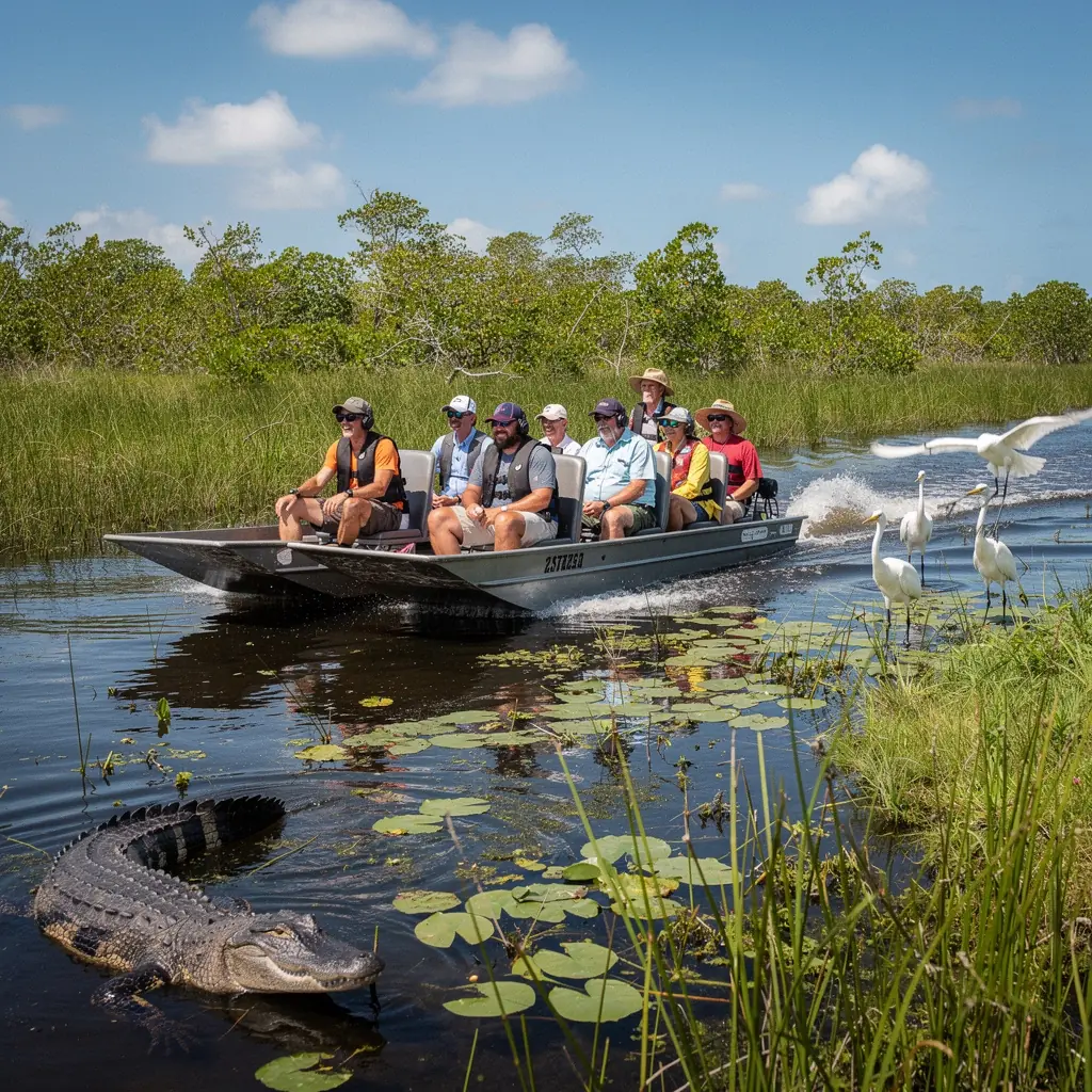 Widok na górskie szczyty w USA, z turystami podziwiającymi krajobraz.